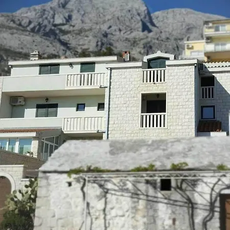 Apartman Angela - With Terrace And Sea View Angela Baška Voda